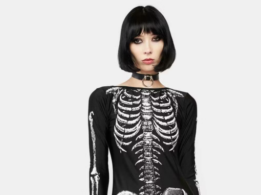 Punisher: Phoebe's Skeleton Suit Marketing